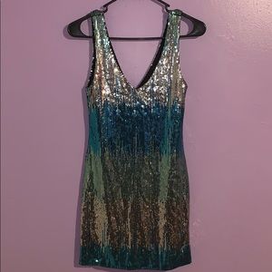sequin dress